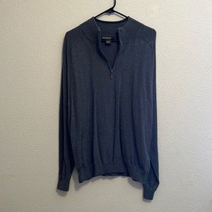 Eddie Bauer Men’s Cotton Quarter Zip Sweater